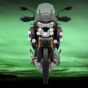 Pellicola protettiva TRIUMPH TIGER 1200 GT Eazi-Grip / Eazi-Guard - Pr