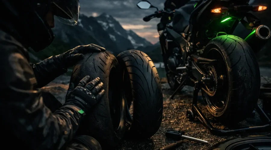 Quando cambiare gomme della moto davvero