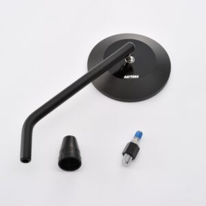 Specchietto "D-MIRROR-2" NERO, lato sinistro E-MARKED Daytona - Qualit