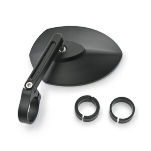 Specchietto D-MIRROR-23 in alluminio E-MARKED (1 pezzo) Daytona - Qual