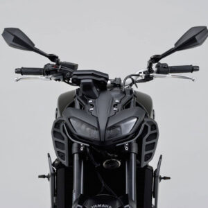Specchietto moto nero in alluminio e ABS omologato ECE Daytona - Quali