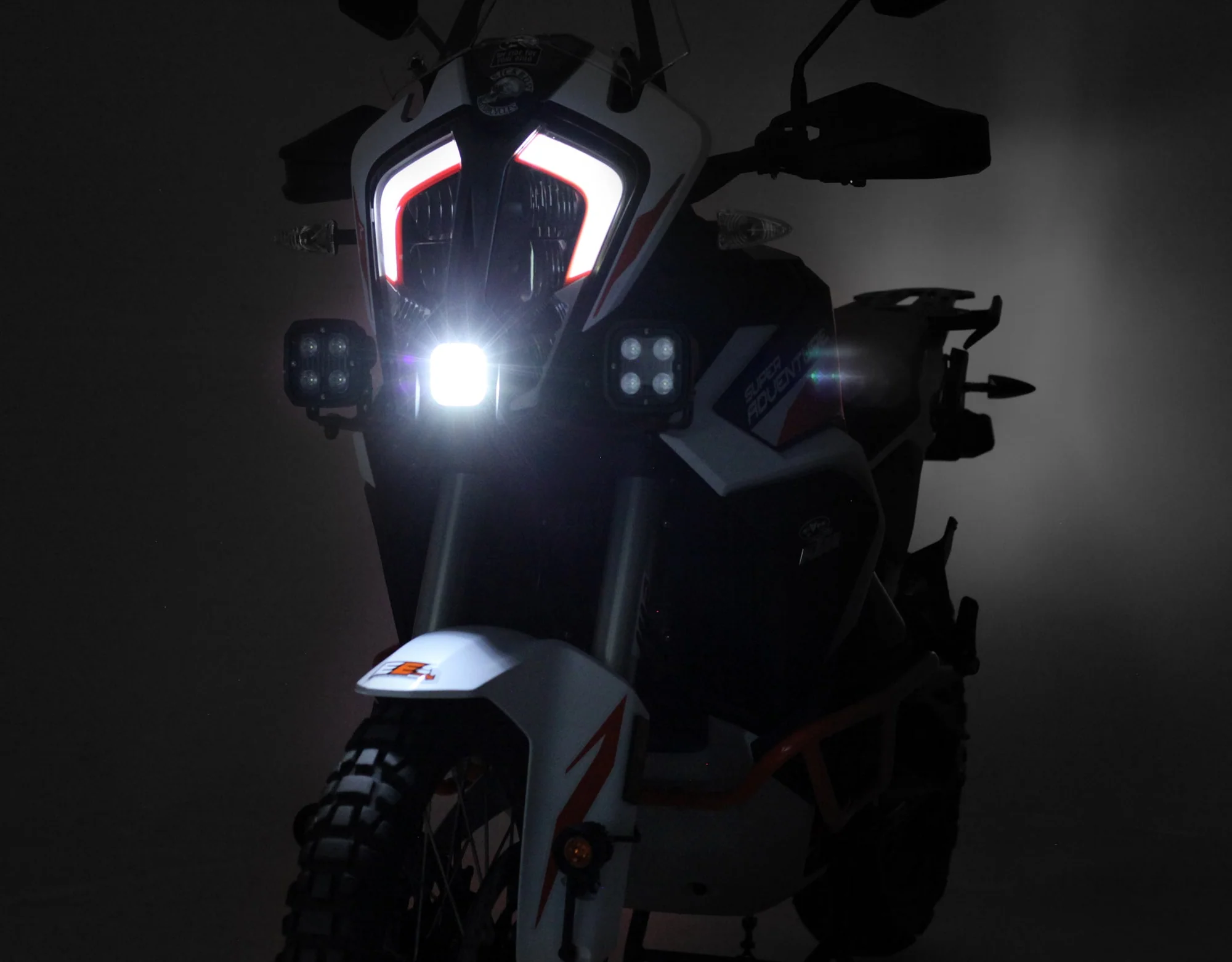Staffa montaggio faro anteriore KTM 1290 Super Adventure R 21' DENALI 2 Staffa montaggio faro anteriore KTM 1290 Super Adventure R 21' DENALI - immagine 2