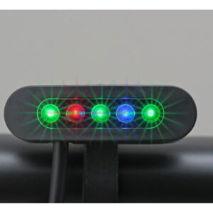 Strumento compatto indicatori led mod.ALPHA, alluminio CNC Daytona - Q