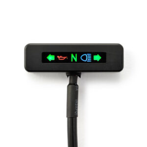 Strumento compatto indicatori led mod.BETA, alluminio CNC Daytona - Qu