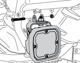 Supporti montaggio faretti anteriori per BMW DENALI - Sicurezza Profes 3 Supporti montaggio faretti anteriori per BMW DENALI - Sicurezza Profes - immagine 3