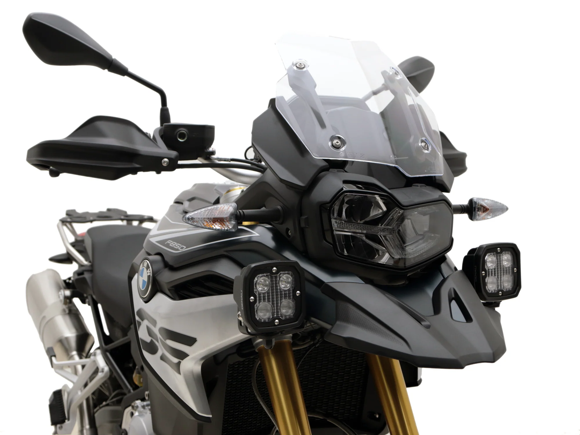 Supporti montaggio faretti anteriori per BMW F 750 GS/F850GS '19-'23 D 2 Supporti montaggio faretti anteriori per BMW F 750 GS/F850GS '19-'23 D - immagine 2