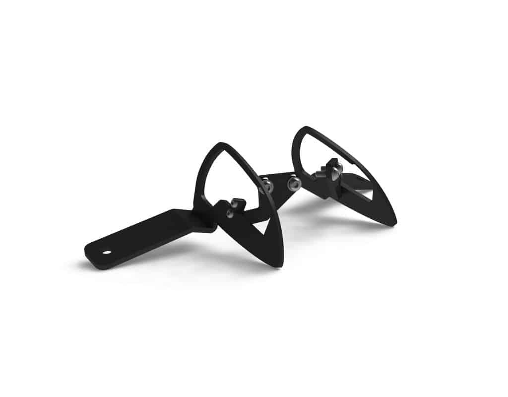 Supporti montaggio faretti anteriori per BMW K 1600 GTL DENALI - Sicur 3 Supporti montaggio faretti anteriori per BMW K 1600 GTL DENALI - Sicur - immagine 3