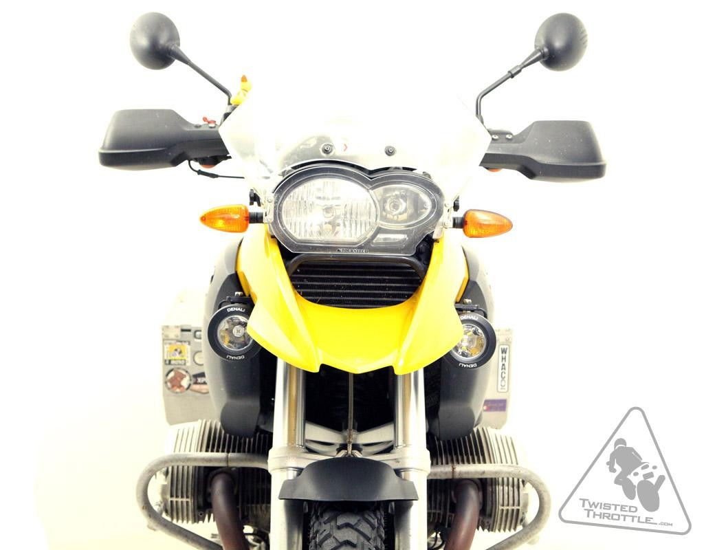 Supporti montaggio faretti anteriori per BMW R 1200 GS '04-'12 DENALI 2 Supporti montaggio faretti anteriori per BMW R 1200 GS '04-'12 DENALI - immagine 2