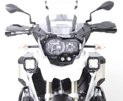 Supporto per il montaggio faretti anteriori per BMW R 1250 GS 2019 DEN 1 Supporto per il montaggio faretti anteriori per BMW R 1250 GS 2019 DEN