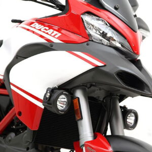 Supporti montaggio faretti anteriori per Ducati Multistrada 1200 '10-'