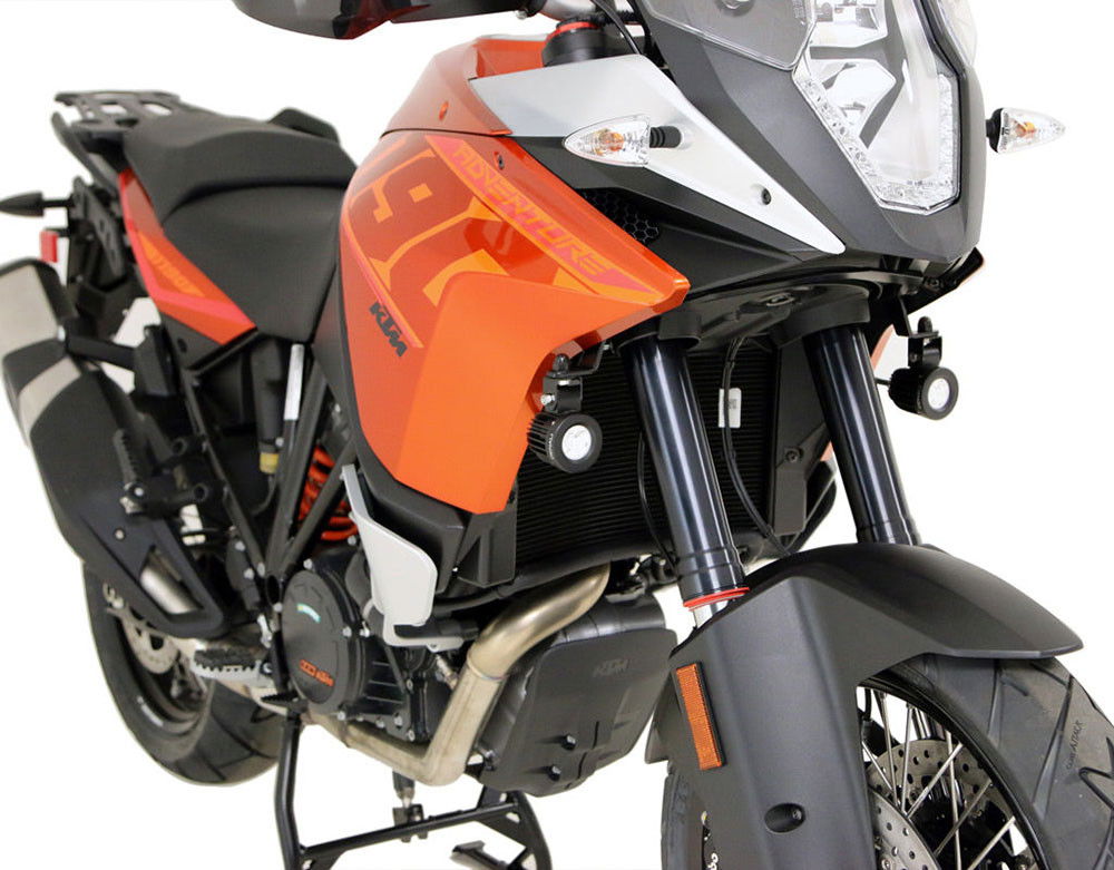 Supporti montaggio faretti anteriori per KTM 1190 Adventure '13-'16 DE 1 Supporti montaggio faretti anteriori per KTM 1190 Adventure '13-'16 DE