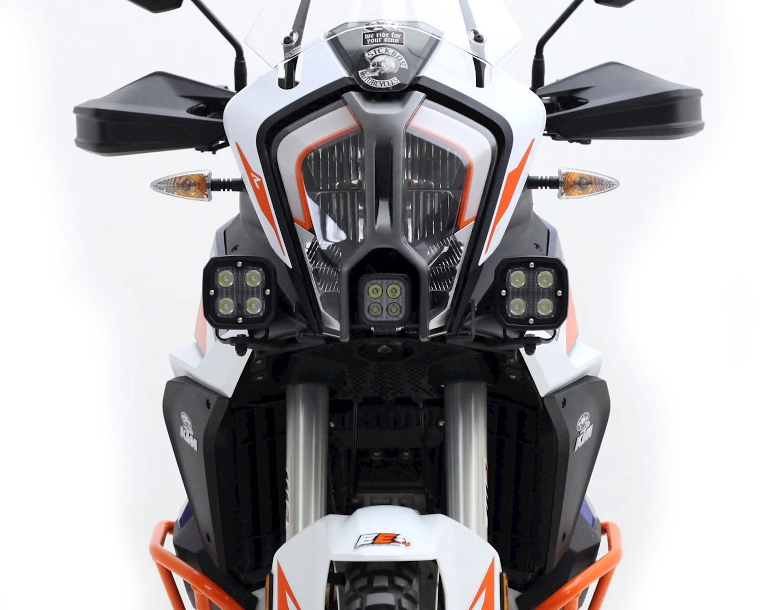 Supporti montaggio faretti anteriori per KTM 1290 Super Adventure R/S 1 Supporti montaggio faretti anteriori per KTM 1290 Super Adventure R/S