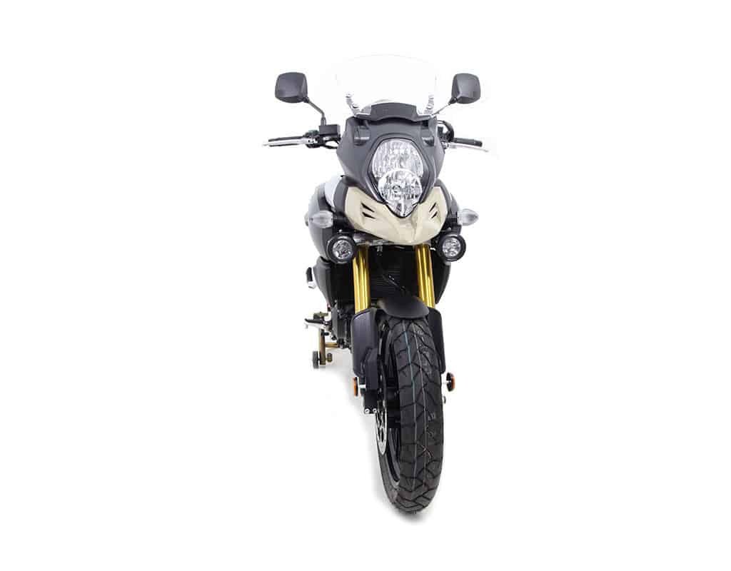 Supporti montaggio faretti anteriori per Suzuki V-Strom DL1000 '14- DE 2 Supporti montaggio faretti anteriori per Suzuki V-Strom DL1000 '14- DE - immagine 2