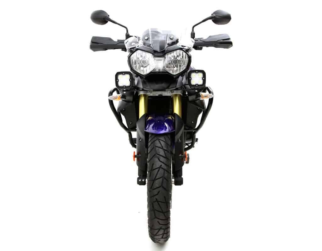 Supporti montaggio faretti anteriori per Triumph Tiger 800 XC '10-'14 3 Supporti montaggio faretti anteriori per Triumph Tiger 800 XC '10-'14 - immagine 3