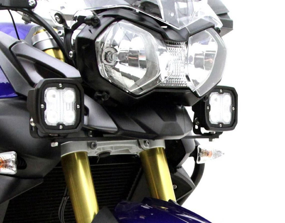 Supporti montaggio faretti anteriori per Triumph Tiger 800 XC '10-'14 1 Supporti montaggio faretti anteriori per Triumph Tiger 800 XC '10-'14