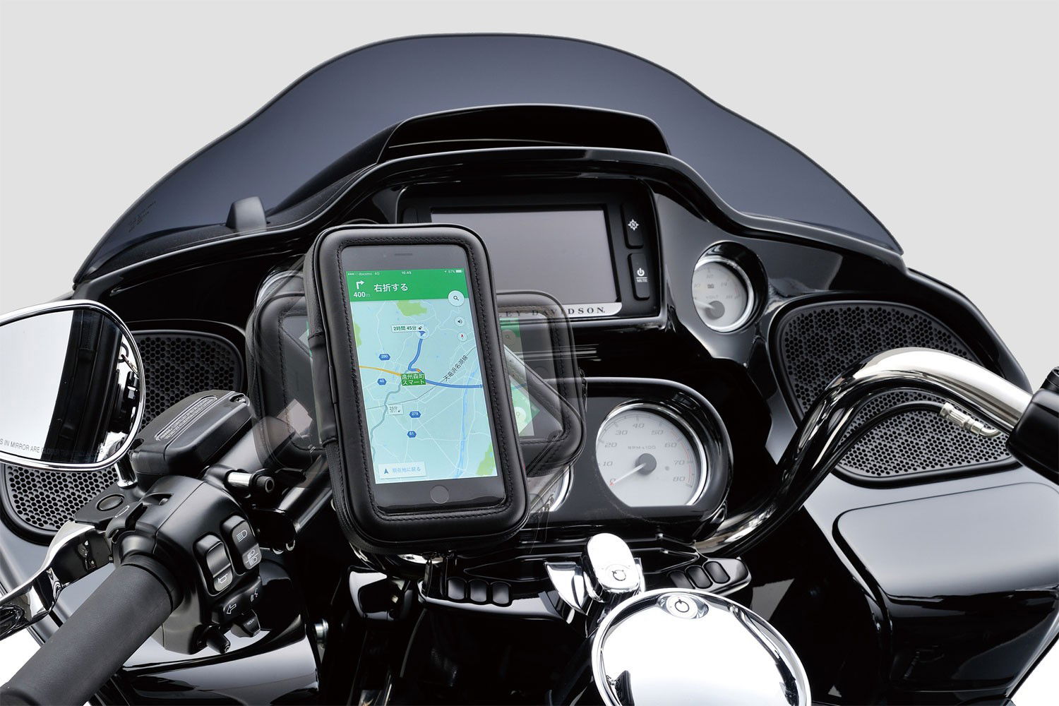 Supporto smartphone c/custodia Daytona - Qualità Professionale 1 Supporto smartphone c/custodia Daytona - Qualità Professionale