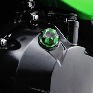 Tappo carico olio motore doppia anodizzazione - M20 x 1,5 - VERDE Dayt