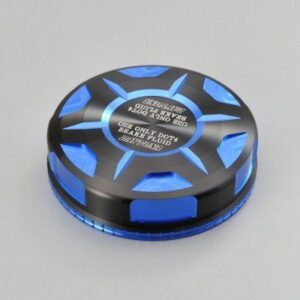 Tappo serbatoio olio freni doppia anodizzazione - NISSIN diam.59 - BLU