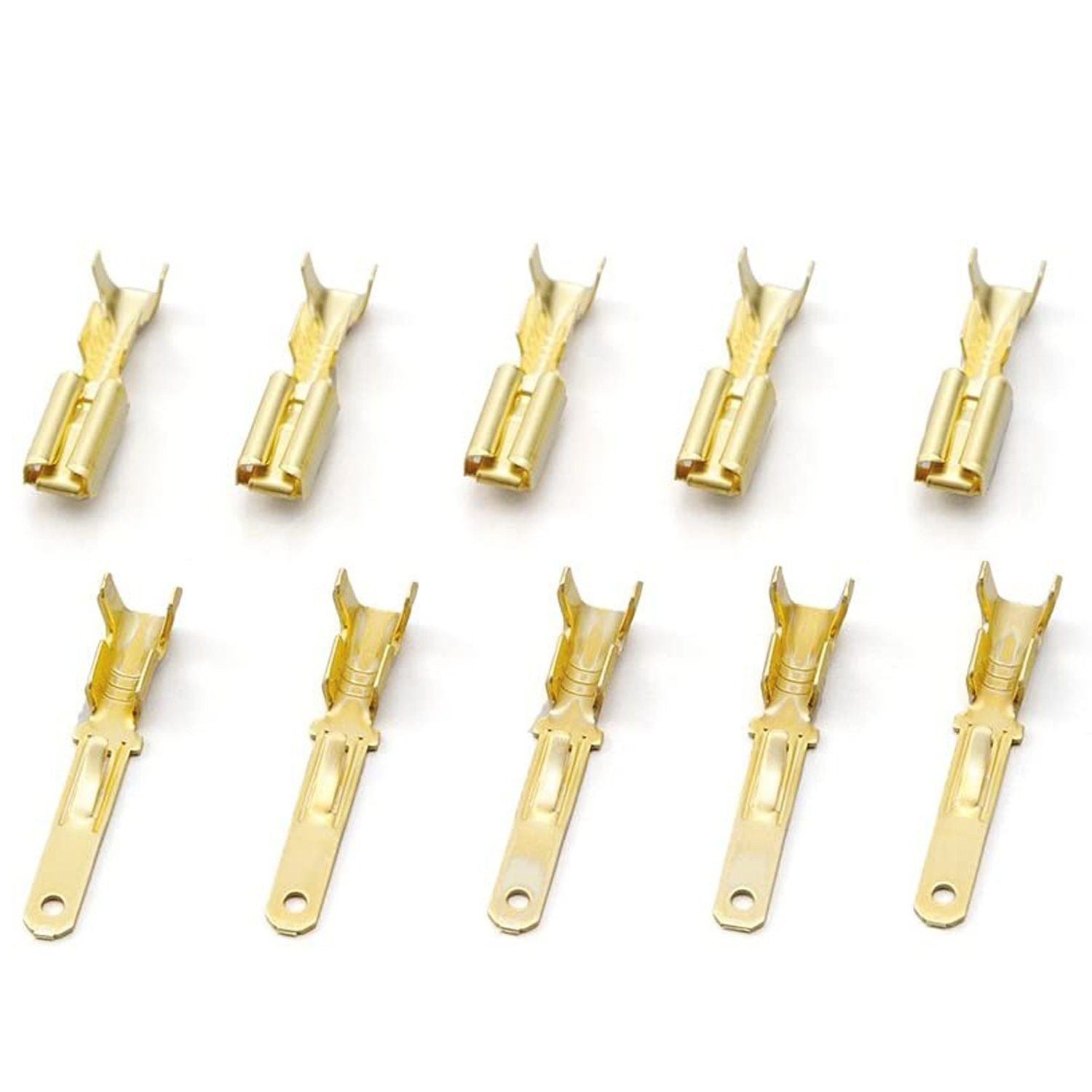 Terminali capicorda piatti, 110-TYPE, set di 5 Daytona - Qualità Profe 1 Terminali capicorda piatti, 110-TYPE, set di 5 Daytona - Qualità Profe