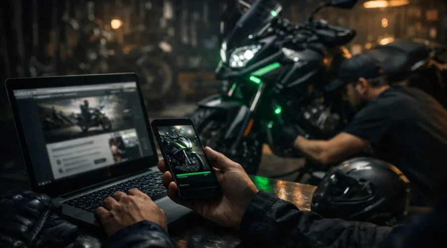 Come prenotare il tagliando moto online