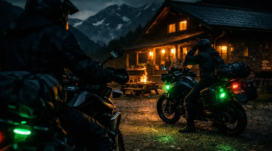 Dove dormire durante un viaggio in moto