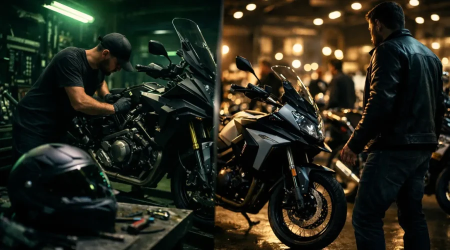 Officina moto o concessionario: chi scegliere
