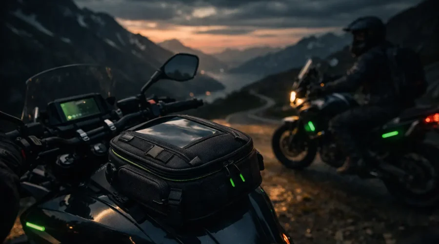 Recensione borse serbatoio moto touring