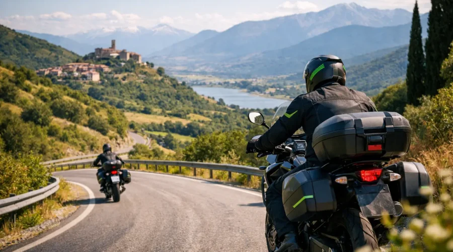 8 migliori percorsi moto weekend Italia