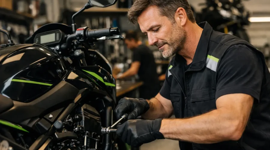 Caso studio officina moto locale: cosa funziona