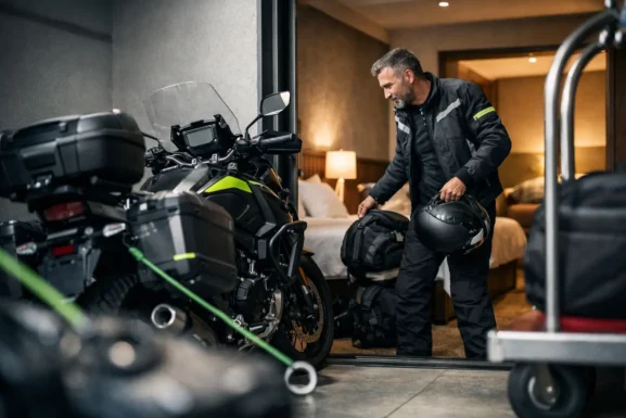 Dove dormire con moto al sicuro in viaggio